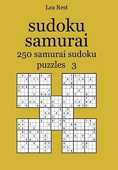 sudoku samurai: 250 samurai sudoku puzzles 3