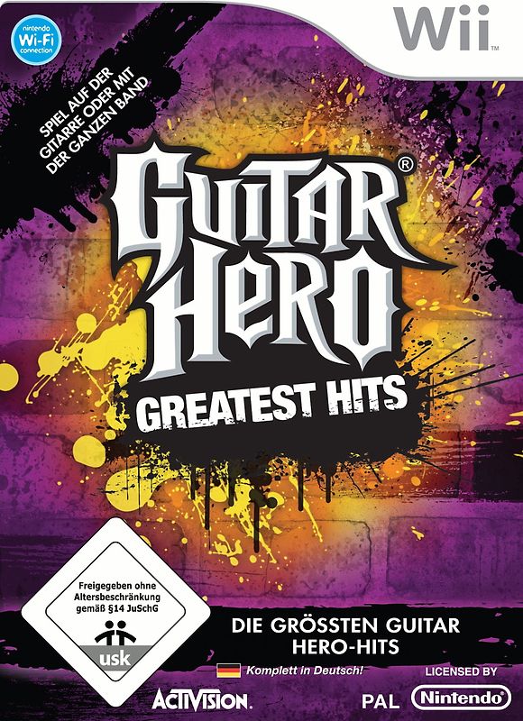 Guitar Hero Greatest Hits Nintendo Wii