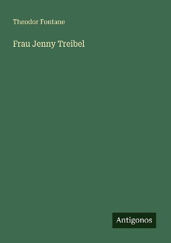 Frau Jenny Treibel