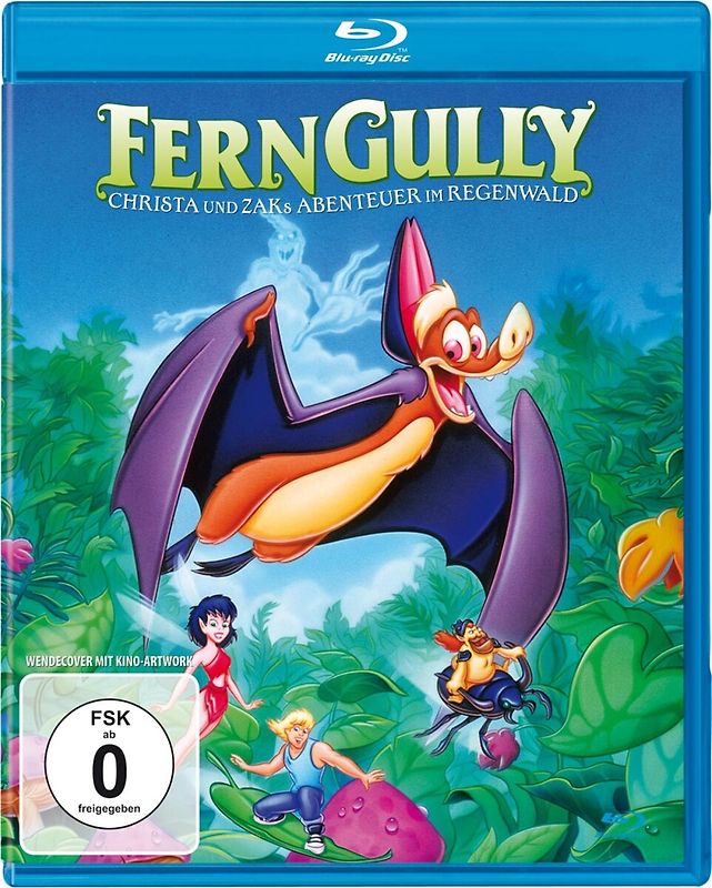 FernGully - Christa und Zaks Abenteuer Blu-ray Disc