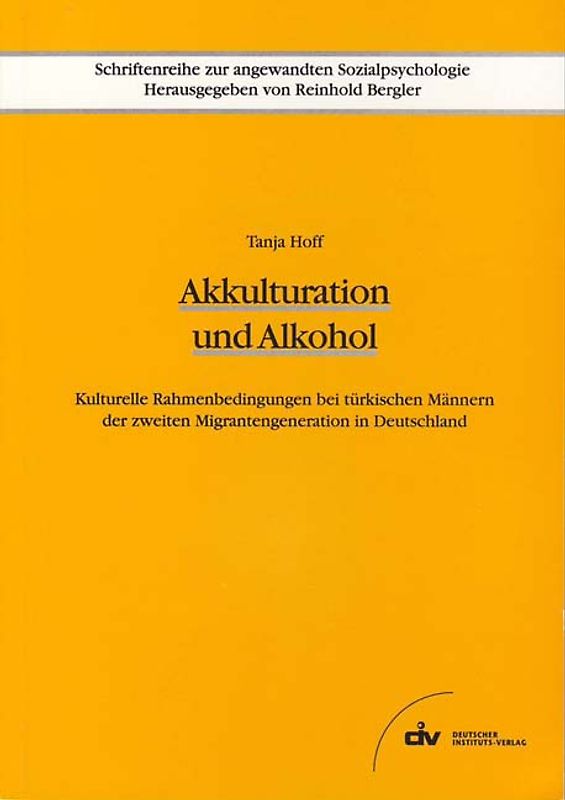 Akkulturation und Alkohol