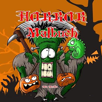 Horror Malbuch: Ein unheimliches Ausmalbuch für Erwachsene | Dunkler Stil für starke Nerven