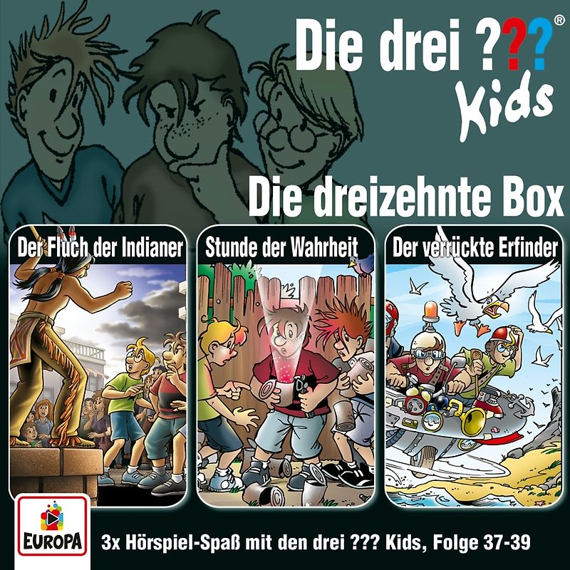 Die drei ??? Kids - 13/3er Box (Folgen 37,38,39) [3 Audio CDs]