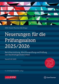 Neuerungen für die Prüfungssaison 2025/2026- inklusive Update als Download