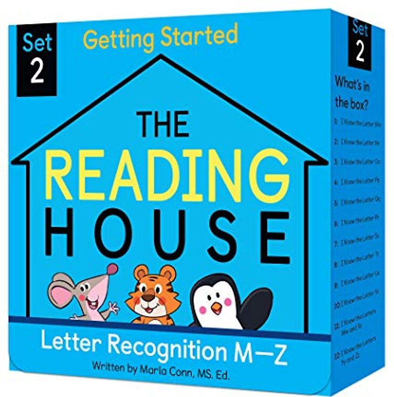 The Reading House Set 2: Letter Recognition M-Z