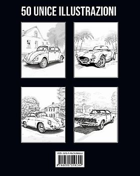 Auto Libro da Colorare