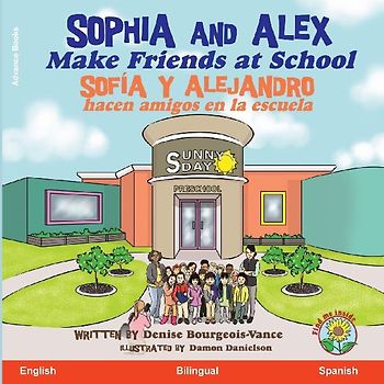 Sophia and Alex Make Friends at School