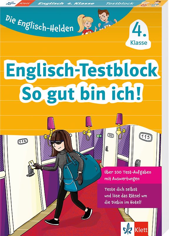 Klett Die Englisch-Helden: Englisch-Testblock So gut bin ich! 4. Klasse