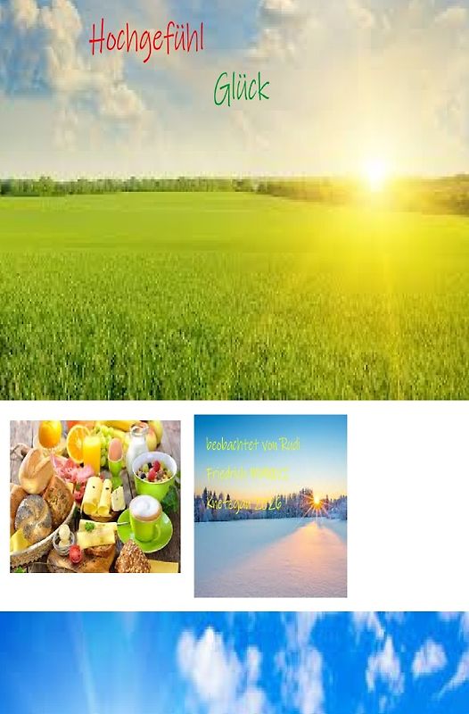 Hochgefühl Glück