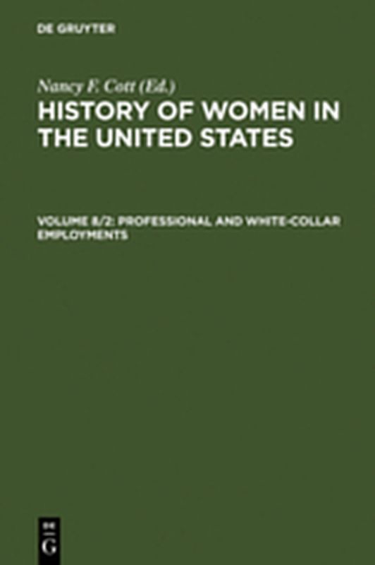 History of Women in the United States / Professional and White-Collar Employments