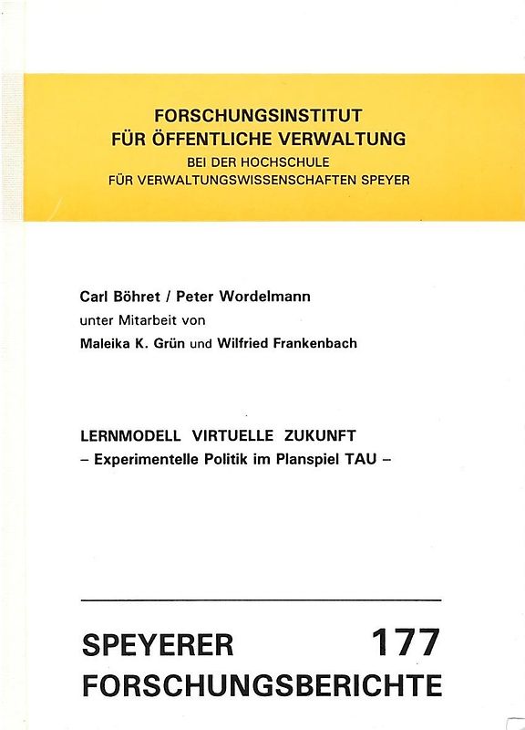 Lernmodell Virtuelle Zukunft