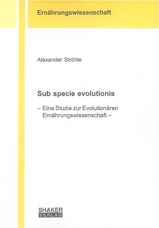 Sub specie evolutionis