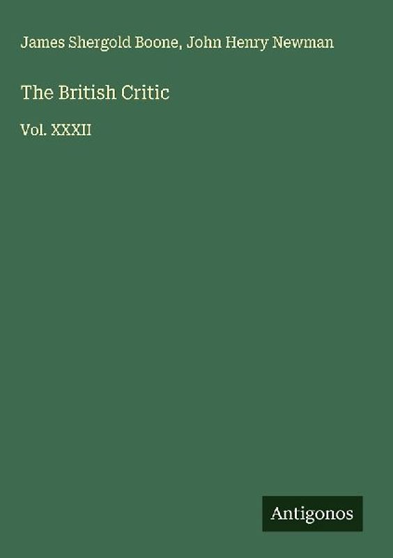 The British Critic
