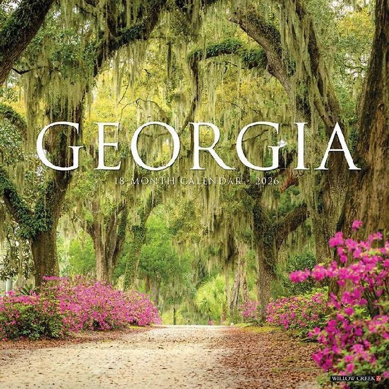 Georgia 2026 12 X 12 Wall Calendar