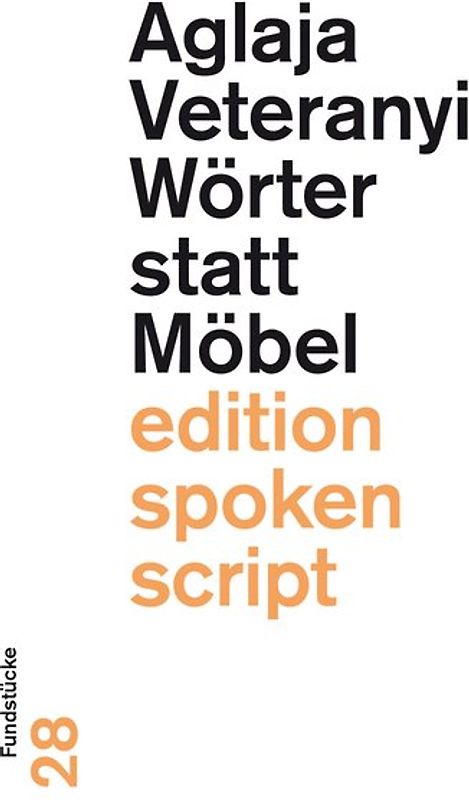 Wörter statt Möbel