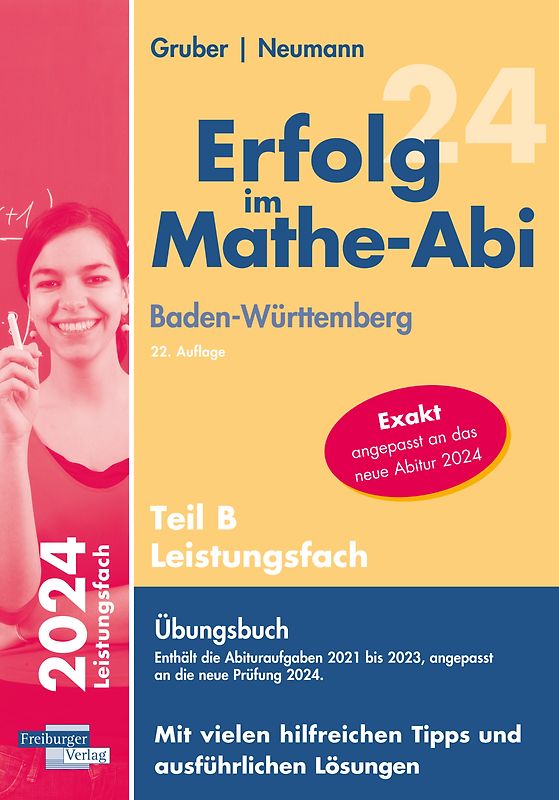 Erfolg im Mathe-Abi 2024 Leistungsfach Teil B Baden-Württemberg