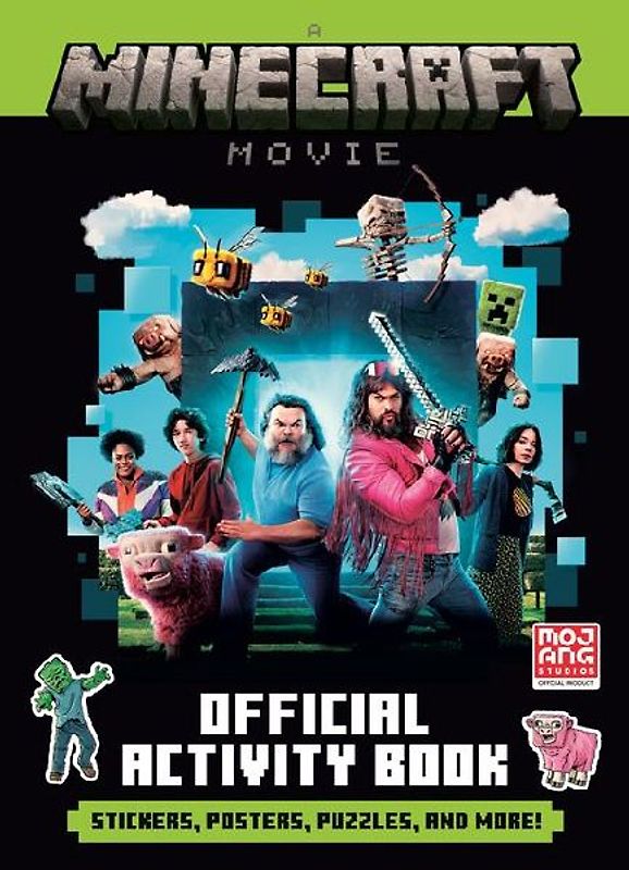 A Minecraft Movie Official Activity Book