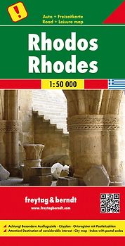 Rhodos, Autokarte 1:50.000