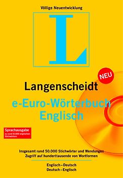 e-Euro-Wörterbuch: Englisch - Version 4.0 MacOS