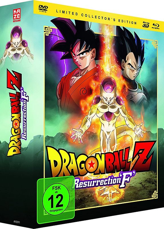 Dragonball Z: Resurrection F 3D [Limited Collector's Edition inkl. Poster, 3 Discs] 3D Blu-ray Disc