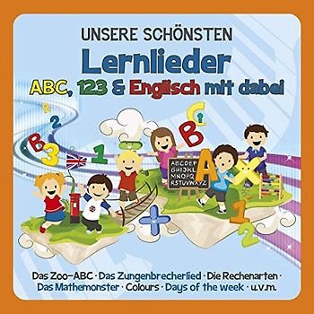 Unsere Schönsten Lernlieder-Abc,123,Englisch