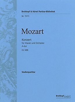 Klavierkonzert C-dur KV 467 - Breitkopf Urtext - Studienpartitur (PB 15110)