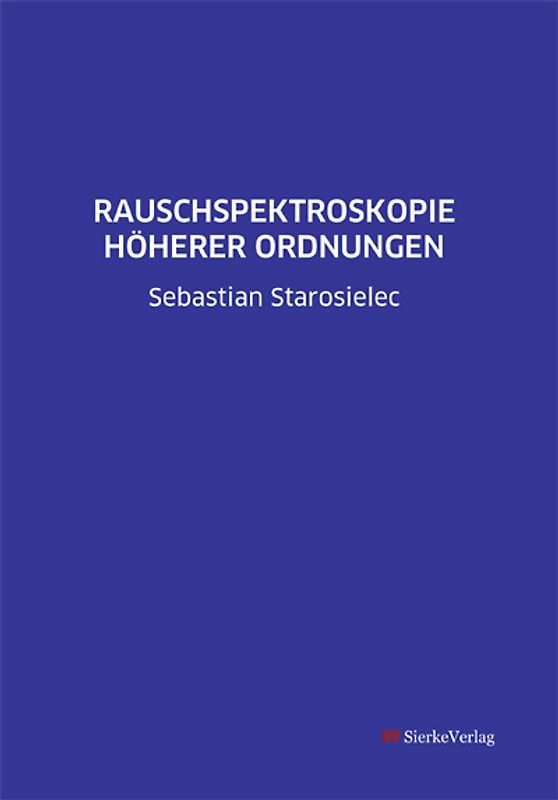 Rauschspektroskopie höherer Ordnungen
