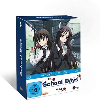School Days Vol. 1 [Limited Mediabook Edition, inkl. Sammelschuber] Blu-ray Disc