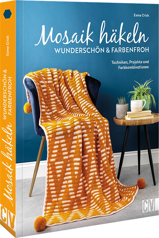 Mosaik häkeln – wunderschön und farbenfroh