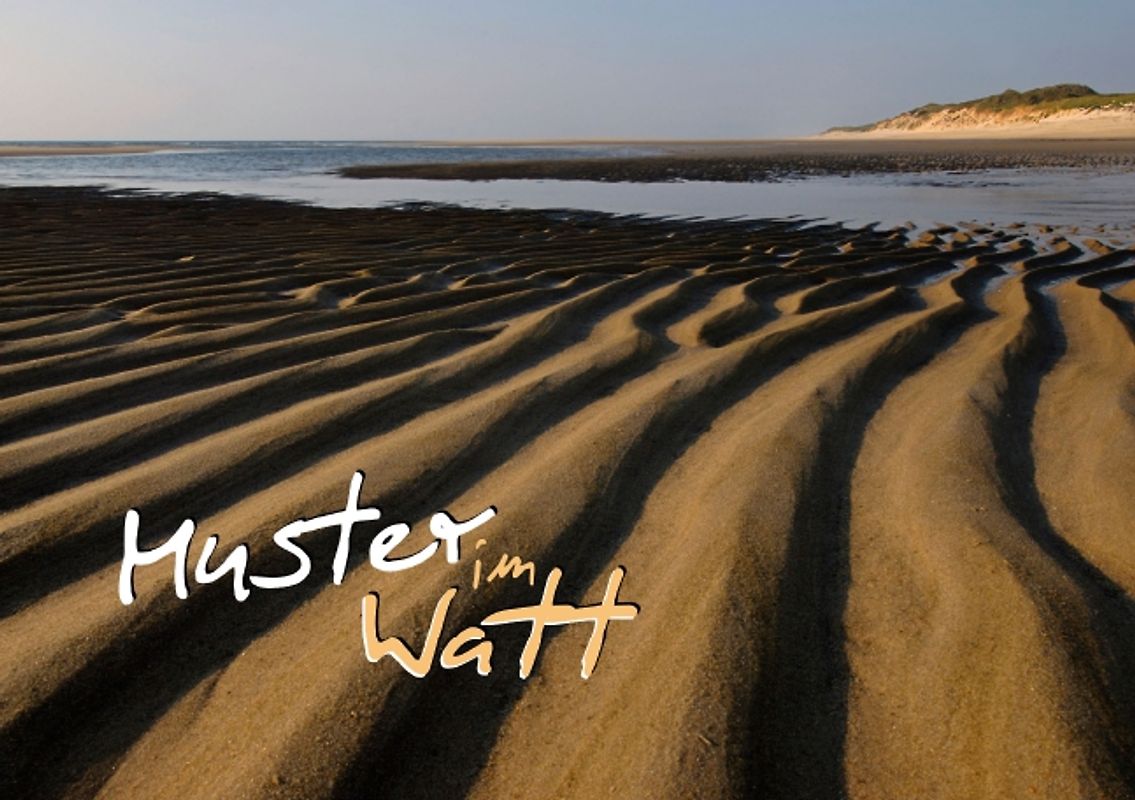 Muster im Watt (Tischaufsteller DIN A5 quer)