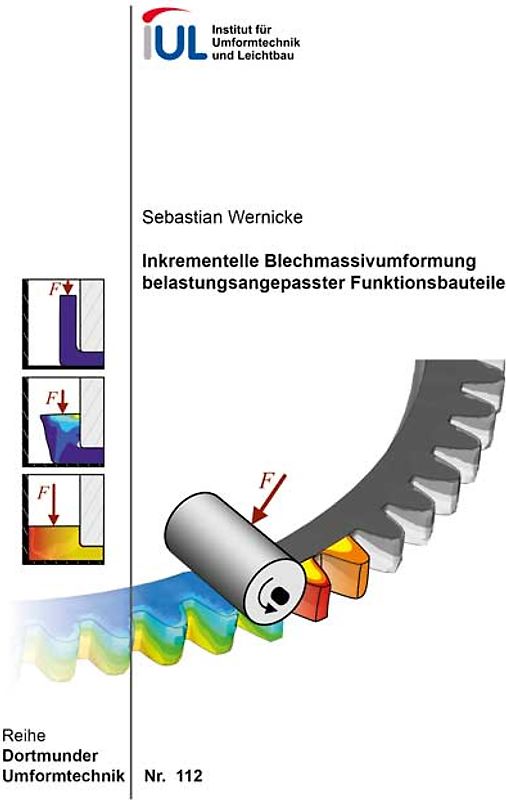 Inkrementelle Blechmassivumformung belastungsangepasster Funktionsbauteile