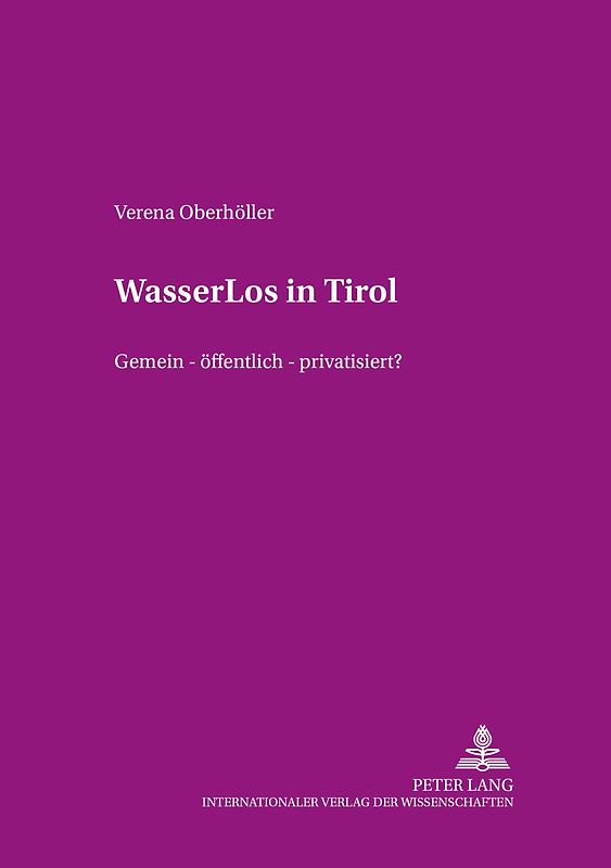 WasserLos in Tirol