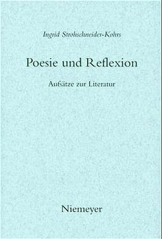 Poesie und Reflexion