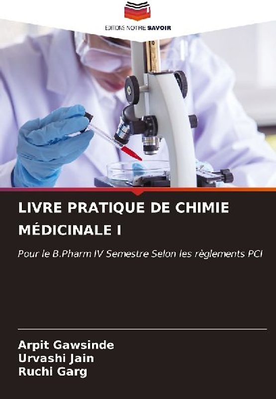 LIVRE PRATIQUE DE CHIMIE MÉDICINALE I