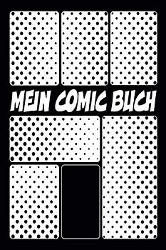 Blanko Comic Buch für Erwachsene, Teenager, Kinder 10 Jahre: Blanko Comic A5 Bush, 100 Sleiten (Zeichnen Geschenk Comic Fan)