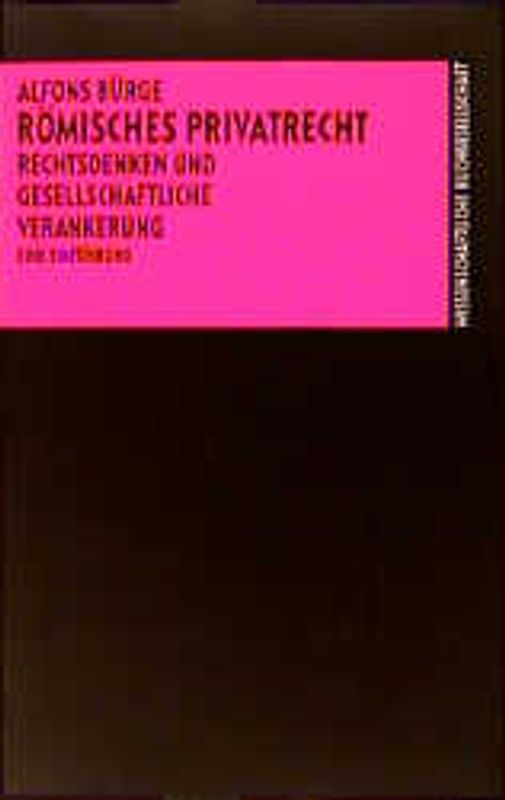 Römisches Privatrecht