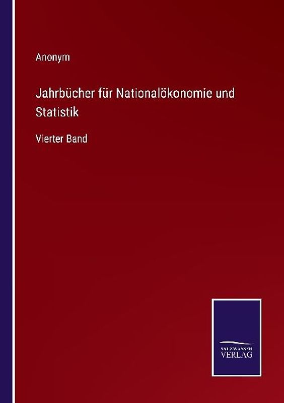 Jahrbücher für Nationalökonomie und Statistik