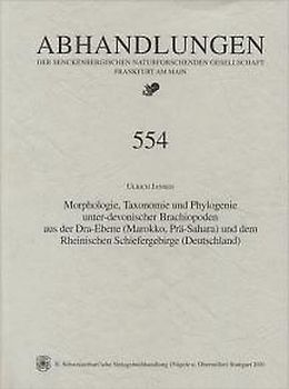 Morphologie, Taxonomie und Phylogenie unter-devonischer Brachiopoden aus der Dra-Ebene (Marokko, Prä-Sahara) und dem Rheinischen Schiefergebirge (Deutschland)