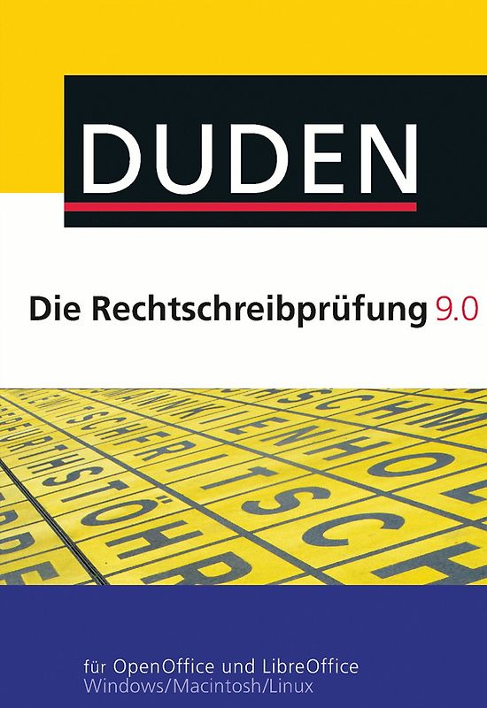 DUDEN: Die Rechtschreibprüfung 9.0 für OpenOffice und LibreOffice MacOS