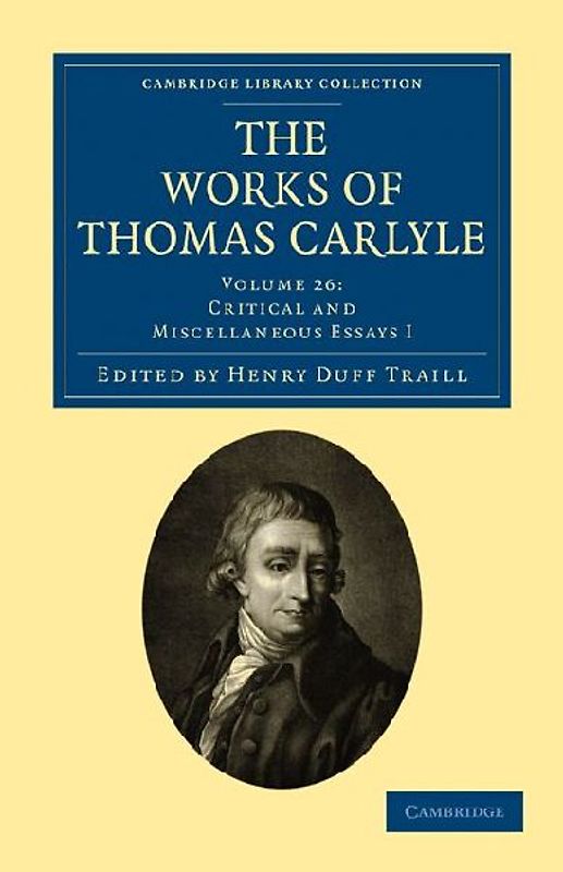 The Works of Thomas Carlyle - Volume 26