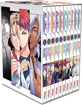 Food Wars - Shokugeki No Soma, Bände 21-30 im Sammelschuber mit Extra