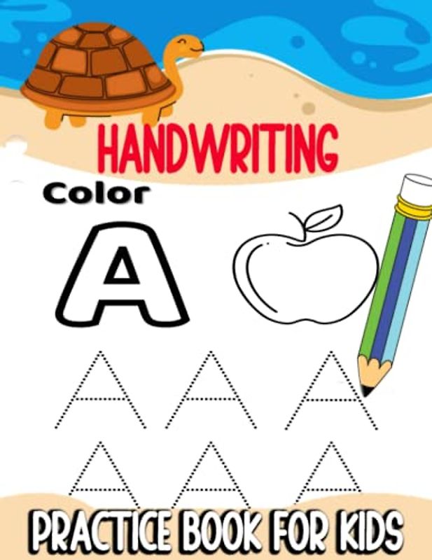 Handwriting Practice Book for Kids: Activity Workbook to Learn, Trace & Practice
