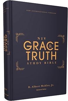 Niv, the Grace and Truth Study Bible (Trustworthy and Practical Insights), Hardcover, Red Letter, Comfort Print