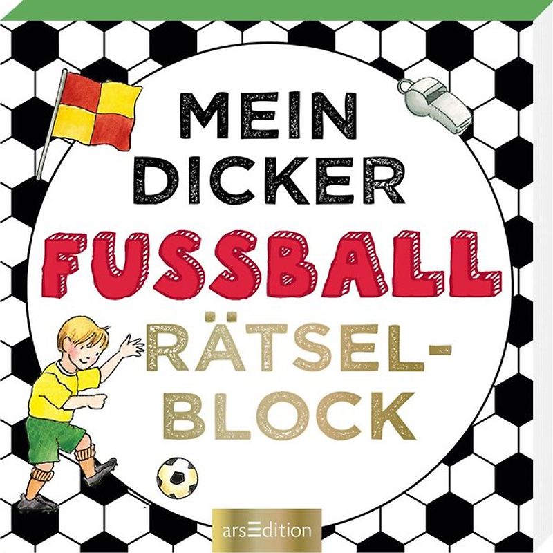 Mein dicker Fußballrätselblock