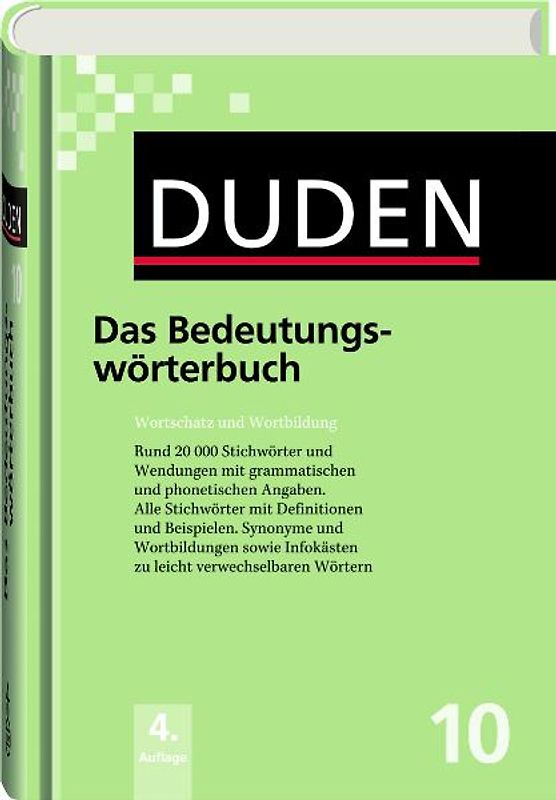 Das Bedeutungswörterbuch