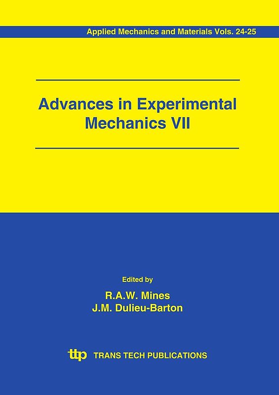 Advances in Experimental Mechanics VII
