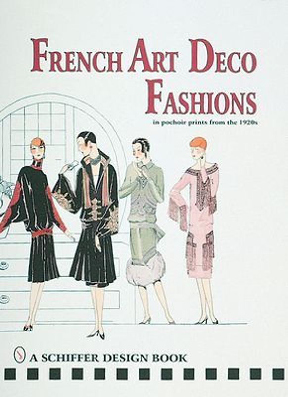 French Art Deco Fashions in Pochoir Prints from the 1920s