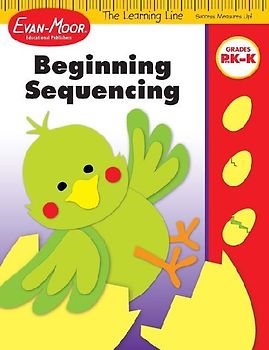 Learning Line: Beginning Sequencing, Prek - Kindergarten Workbook