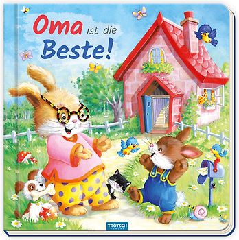 Trötsch Pappenbuch mit Reimen Oma ist die Beste!