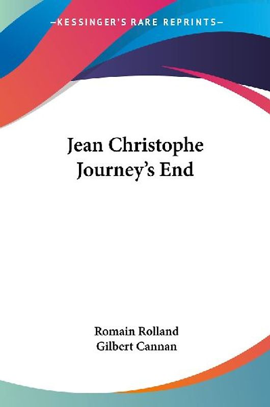 Jean Christophe Journey's End
